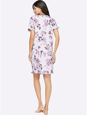 Chemise de nuit jersey fin - taille standard - moda vilona