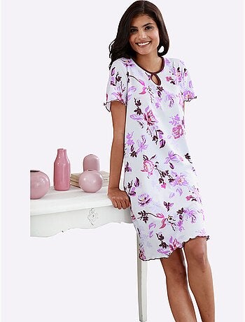 Chemise de nuit jersey fin - taille standard - moda vilona