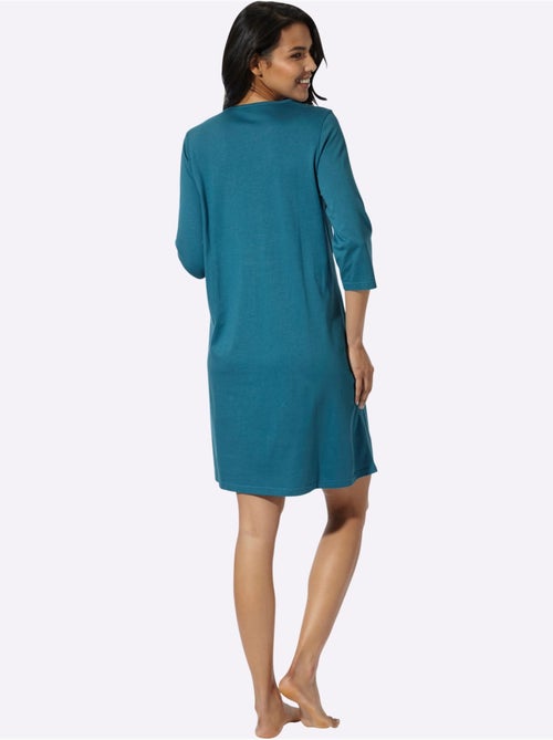 Chemise de nuit jersey fin - taille standard - moda vilona - Kiabi