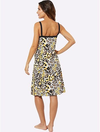 Chemise De Nuit Jersey Fin - Taille Standard - Moda Vilona