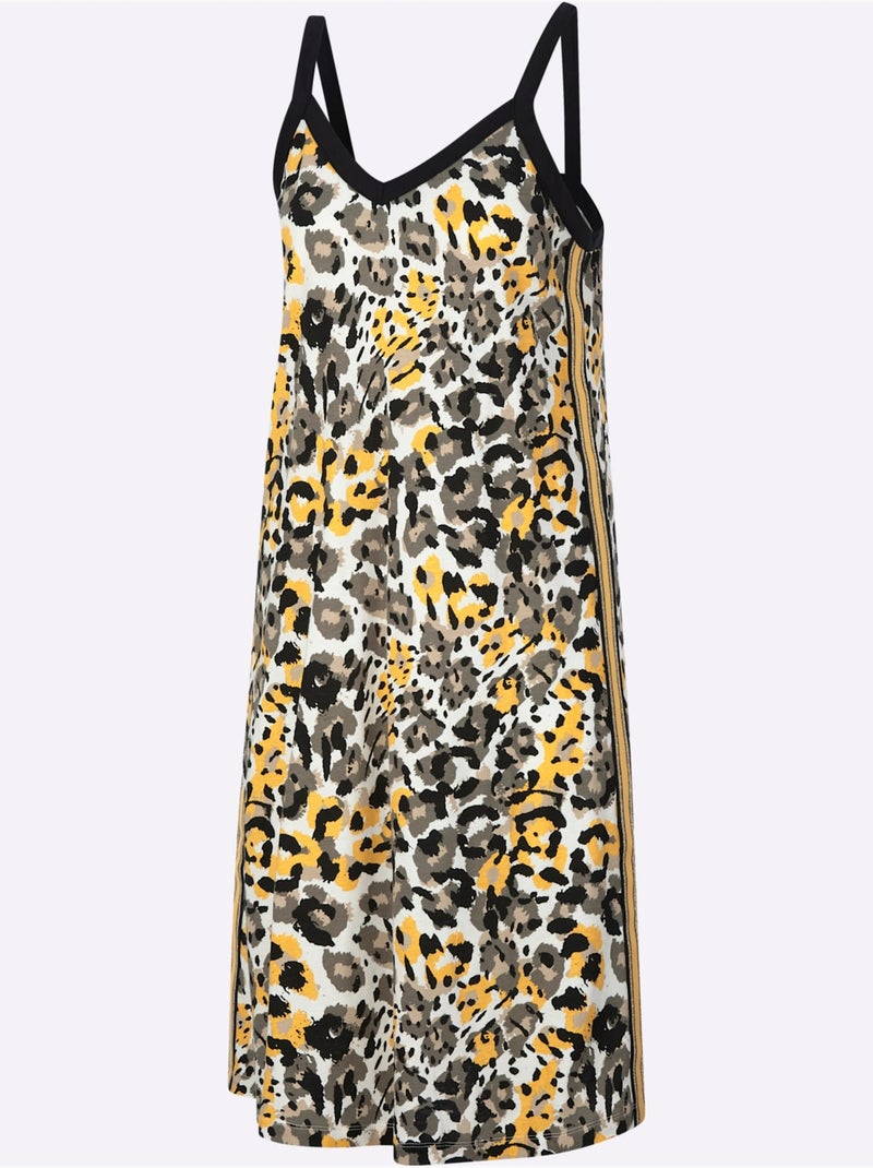 Chemise De Nuit Jersey Fin - Taille Standard - Moda Vilona Ecru - Kiabi
