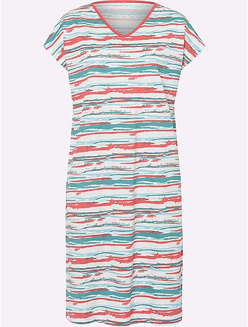 Chemise De Nuit Jersey Fin - Taille Standard - Moda Vilona