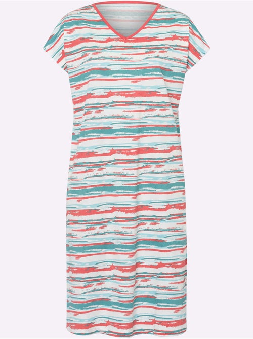 Chemise De Nuit Jersey Fin - Taille Standard - Moda Vilona - Kiabi Chemise De Nuit Jersey Fin - Taille Standard - Moda Vilona - Kiabi