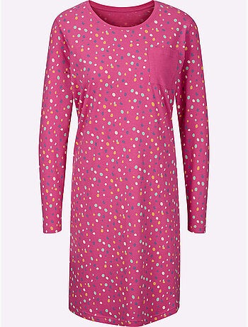 Chemise De Nuit Jersey Fin - Taille Standard - Witt - Lot de 2
