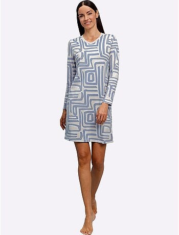 Chemise De Nuit Jersey Fin - Taille Standard - Witt