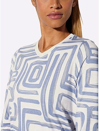 Chemise De Nuit Jersey Fin - Taille Standard - Witt
