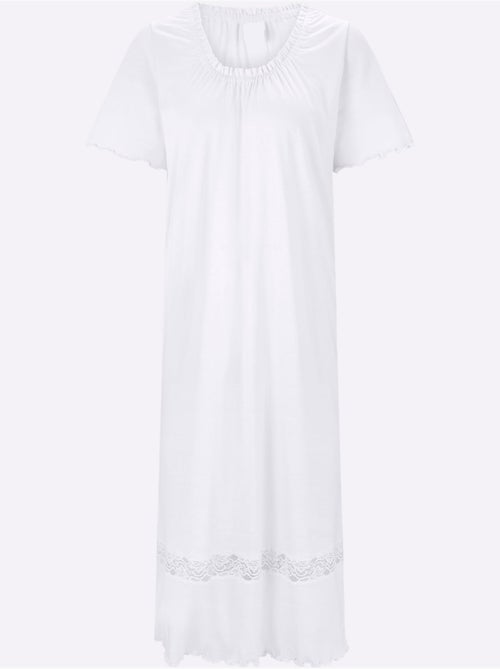 Chemise De Nuit Jersey Fin - Taille Standard - Witt - Kiabi