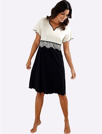 Chemise De Nuit Jersey Fin - Taille Standard - Witt