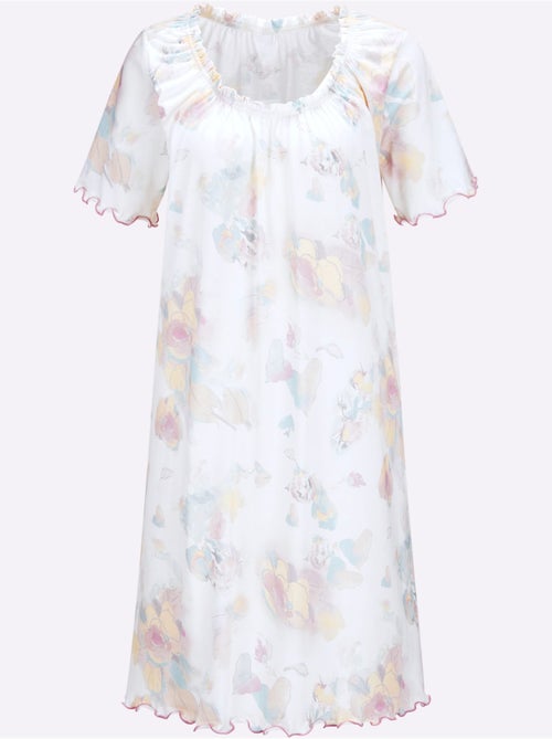 Chemise De Nuit Jersey Fin - Taille Standard - Witt - Kiabi