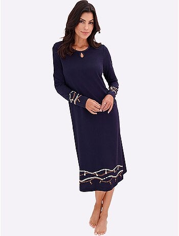 Chemise De Nuit Jersey Fin - Taille Standard - Witt
