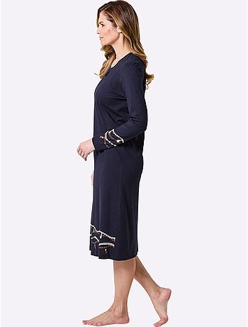 Chemise De Nuit Jersey Fin - Taille Standard - Witt