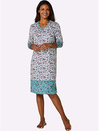 Chemise De Nuit Jersey Fin - Taille Standard - Witt