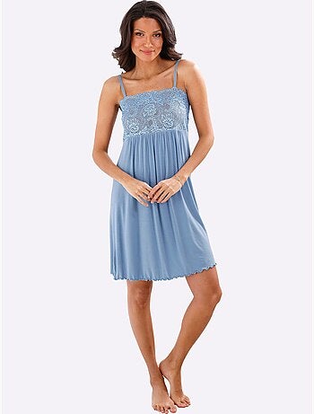 Chemise De Nuit Jersey Fin - Taille Standard - Witt