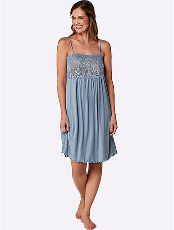 Chemise De Nuit Jersey Fin - Taille Standard - Witt