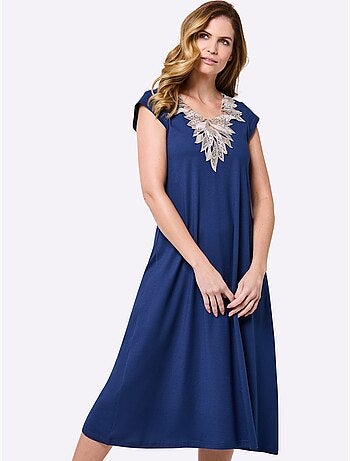 Chemise De Nuit Jersey Fin - Taille Standard - Witt