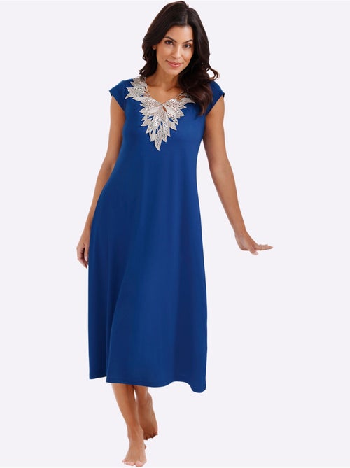 Chemise De Nuit Jersey Fin - Taille Standard - Witt - Kiabi
