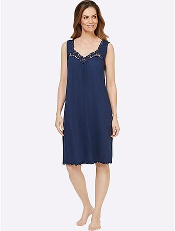 Chemise De Nuit Jersey Fin - Taille Standard - Witt