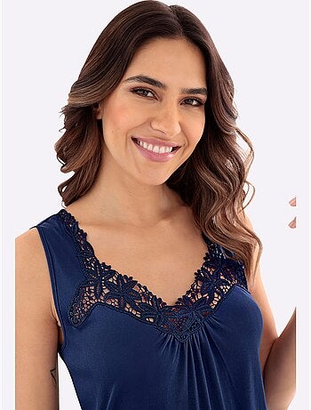 Chemise De Nuit Jersey Fin - Taille Standard - Witt