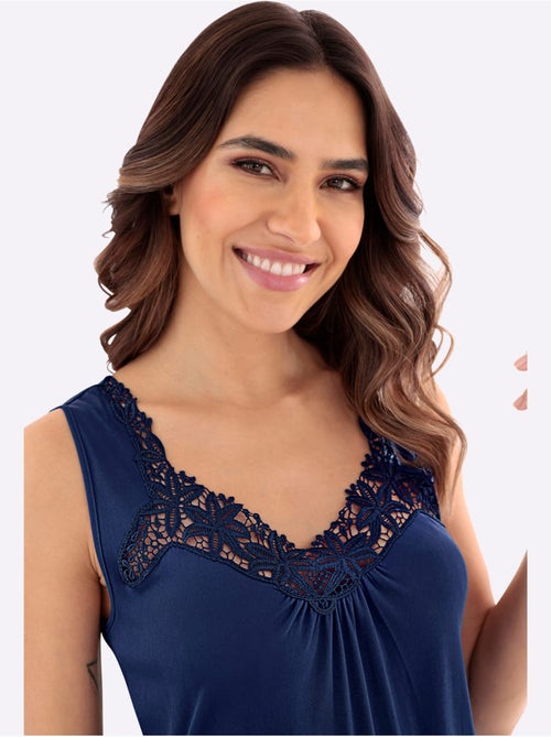 Chemise De Nuit Jersey Fin - Taille Standard - Witt - Kiabi Chemise De Nuit Jersey Fin - Taille Standard - Witt - Kiabi