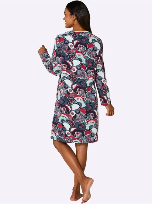 Chemise De Nuit Jersey Fin - Taille Standard - Witt - Kiabi