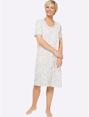 Chemise De Nuit Jersey Fin - Taille Standard - Witt
