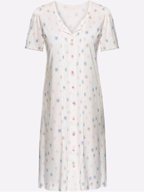 Chemise De Nuit Jersey Fin - Taille Standard - Witt - Kiabi Chemise De Nuit Jersey Fin - Taille Standard - Witt - Kiabi