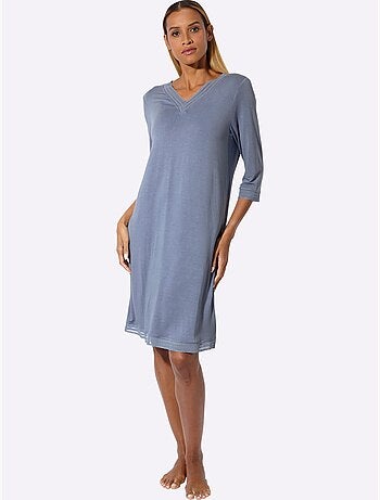 Chemise De Nuit Jersey Fin - Taille Standard - Witt