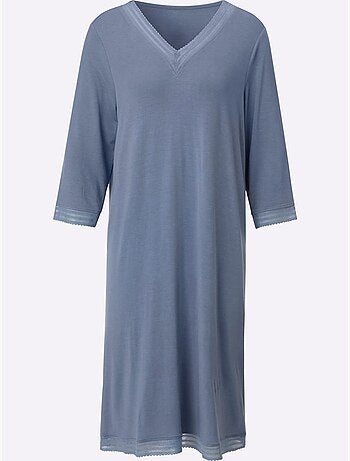 Chemise De Nuit Jersey Fin - Taille Standard - Witt