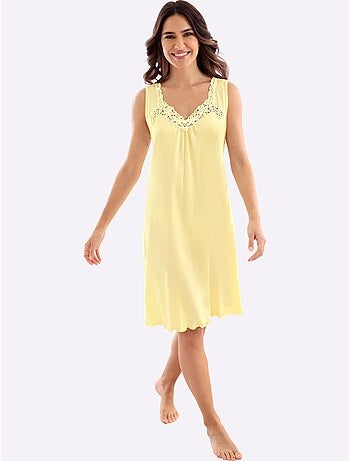 Chemise De Nuit Jersey Fin - Taille Standard - Witt