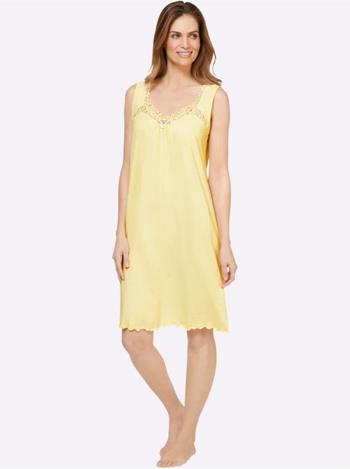 Chemise De Nuit Jersey Fin - Taille Standard - Witt - Kiabi Chemise De Nuit Jersey Fin - Taille Standard - Witt - Kiabi