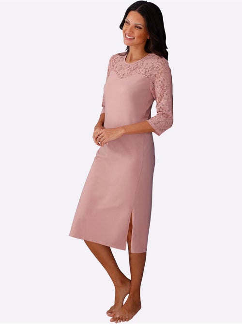 Chemise De Nuit Jersey Fin - Taille Standard - Witt - Kiabi