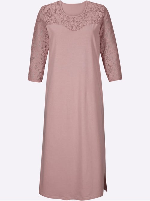 Chemise De Nuit Jersey Fin - Taille Standard - Witt - Kiabi