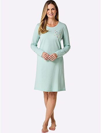 Chemise De Nuit Jersey Fin - Taille Standard - Witt