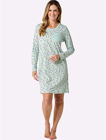 Chemise De Nuit Jersey Fin - Taille Standard - Witt