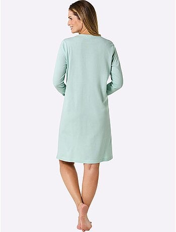 Chemise De Nuit Jersey Fin - Taille Standard - Witt