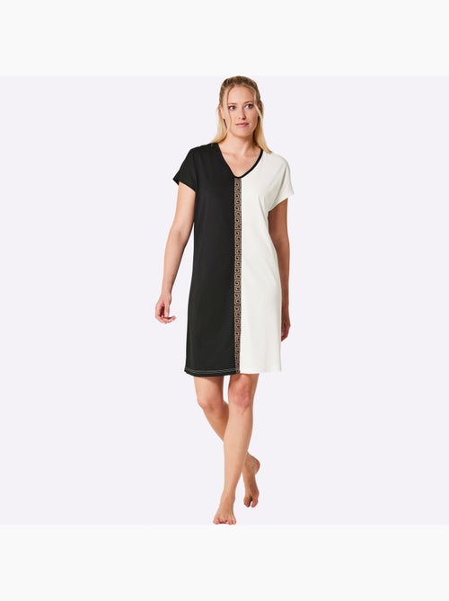 Chemise De Nuit Jersey Fin - Taille Standard - Witt - Kiabi Chemise De Nuit Jersey Fin - Taille Standard - Witt - Kiabi