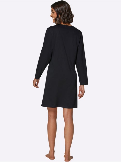 Chemise de nuit jersey fin - taille standard - witt - Kiabi Chemise de nuit jersey fin - taille standard - witt - Kiabi