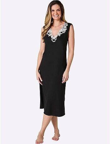 Chemise De Nuit Jersey Fin - Taille Standard - Witt