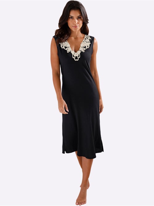 Chemise De Nuit Jersey Fin - Taille Standard - Witt - Kiabi Chemise De Nuit Jersey Fin - Taille Standard - Witt - Kiabi