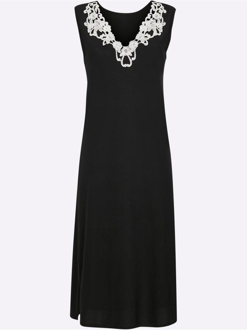 Chemise De Nuit Jersey Fin - Taille Standard - Witt - Kiabi Chemise De Nuit Jersey Fin - Taille Standard - Witt - Kiabi