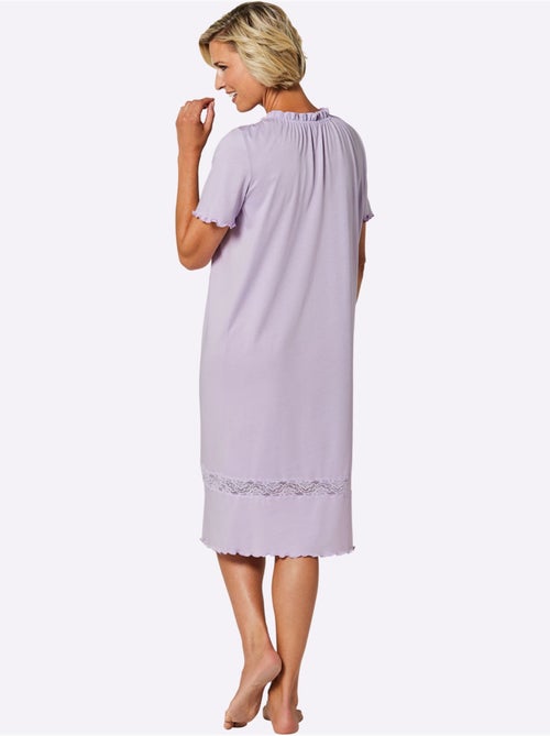 Chemise De Nuit Jersey Fin - Taille Standard - Witt - Kiabi Chemise De Nuit Jersey Fin - Taille Standard - Witt - Kiabi