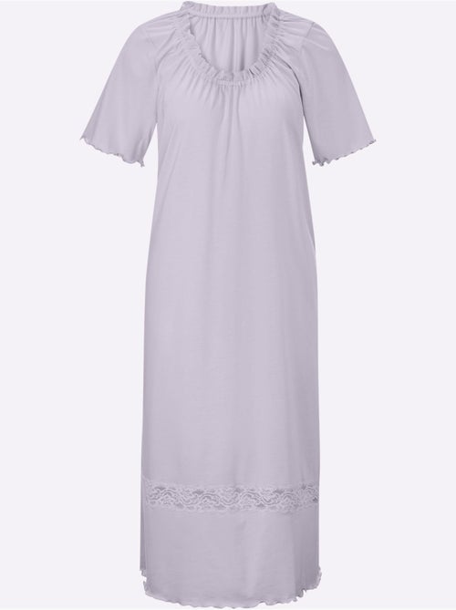 Chemise De Nuit Jersey Fin - Taille Standard - Witt - Kiabi Chemise De Nuit Jersey Fin - Taille Standard - Witt - Kiabi