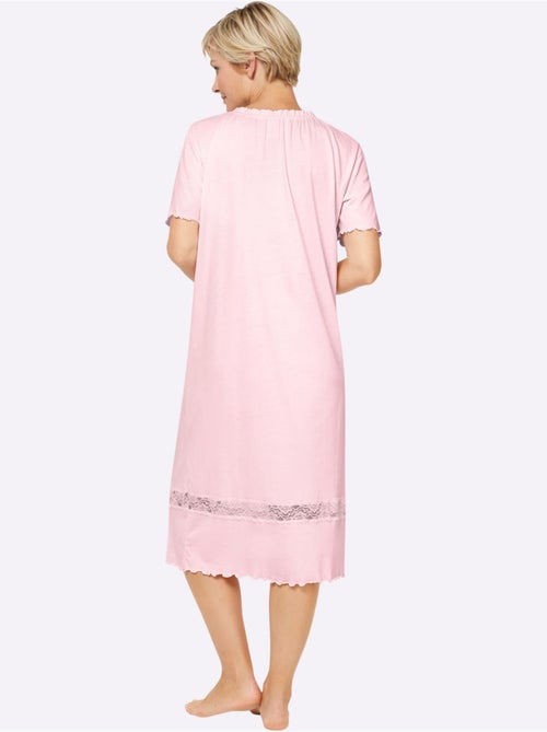Chemise De Nuit Jersey Fin - Taille Standard - Witt - Kiabi