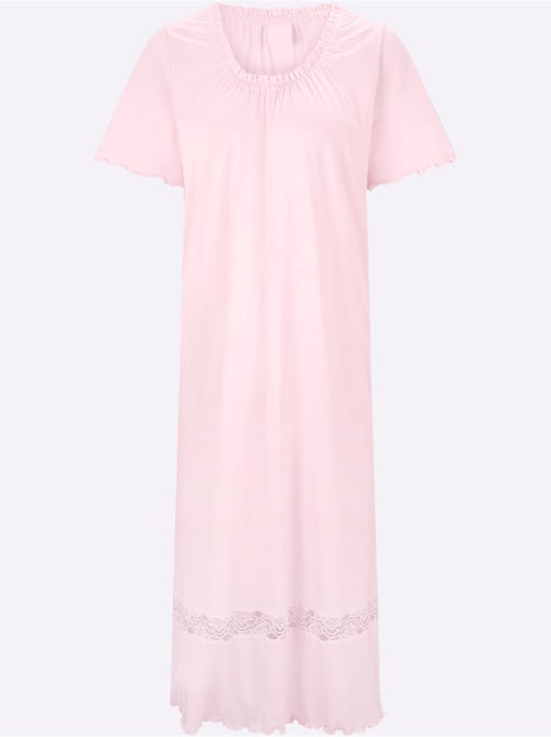 Chemise De Nuit Jersey Fin - Taille Standard - Witt - Kiabi