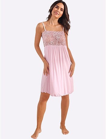 Chemise De Nuit Jersey Fin - Taille Standard - Witt