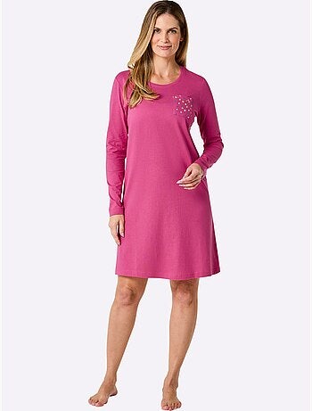 Chemise De Nuit Jersey Fin - Taille Standard - Witt