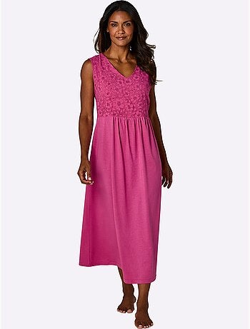 Chemise De Nuit Jersey Fin - Taille Standard - Witt