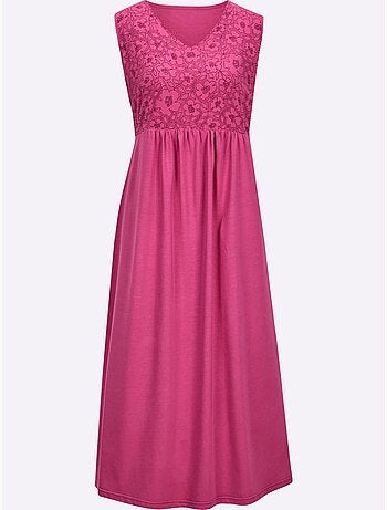 Chemise De Nuit Jersey Fin - Taille Standard - Witt