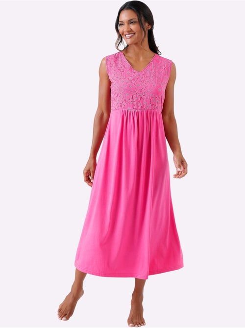 Chemise De Nuit Jersey Fin - Taille Standard - Witt - Kiabi