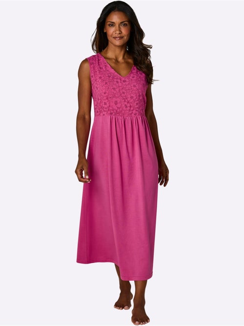 Chemise De Nuit Jersey Fin - Taille Standard - Witt - Kiabi